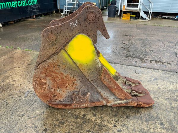 24" RHINOX DIGGING BUCKET.....80mm PINS....351.. 365650019