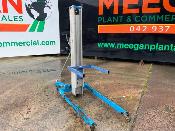 2015 GENIE SLA 15 MATERIAL LIFT / HOIST.......904 365653356