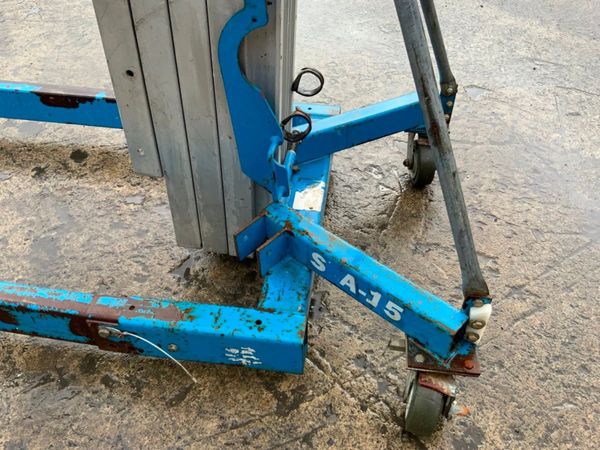 2015 GENIE SLA 15 MATERIAL LIFT / HOIST.......904 365653363