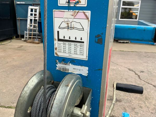 2013 GENIE SLA-15 MATERIAL HOIST / LIFT.......907 365731063