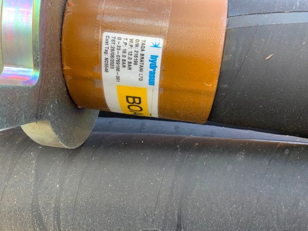 4" x 18mts MARINE RUBBER TRANSFER HOSE.....#002. 366046461