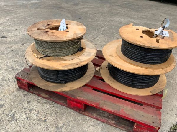 UNUSED WIRE ROPE......13mm / 16mm. x 60mts. 366073117