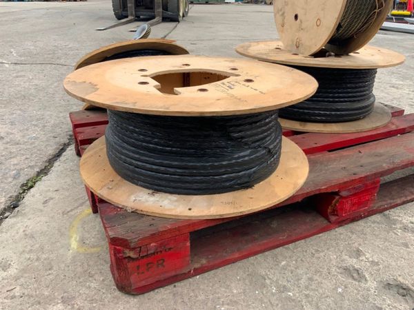UNUSED WIRE ROPE......13mm / 16mm. x 60mts. 366073120
