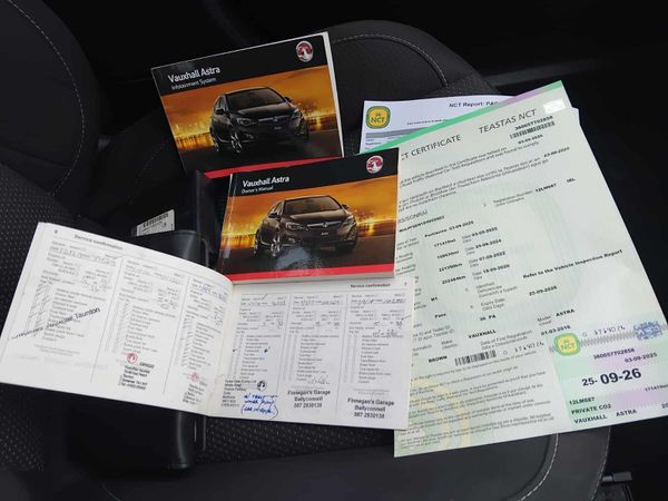 Vauxhall Astra 2012 SRI Diesel New NCT 366157937