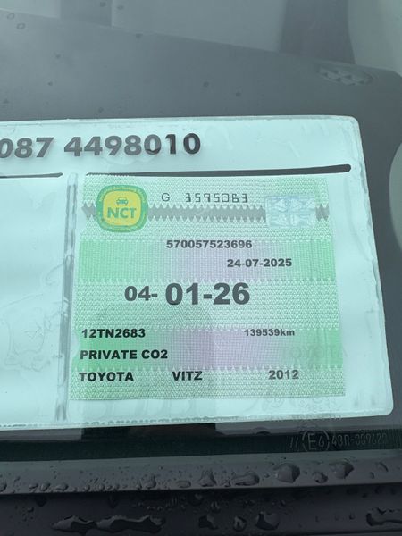 Toyota Vitz 2012 366153351