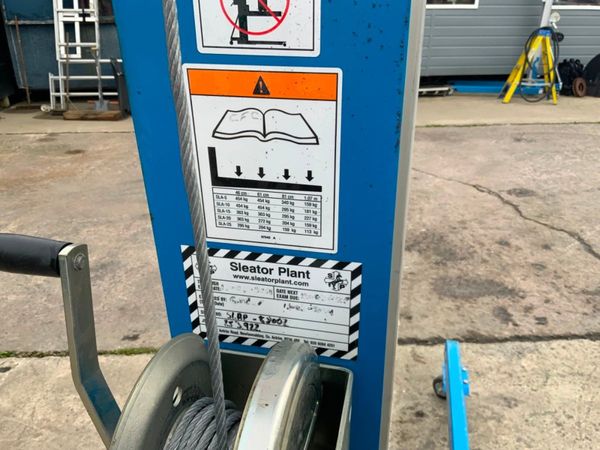 2024 GENIE SLA-15 MATERIAL HOIST / LIFT.....5373. 366232950
