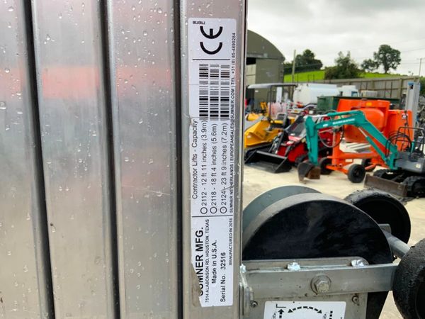 2018 SUMNER 2124 MATERIAL LIFT / HOIST.....916t. 366316973