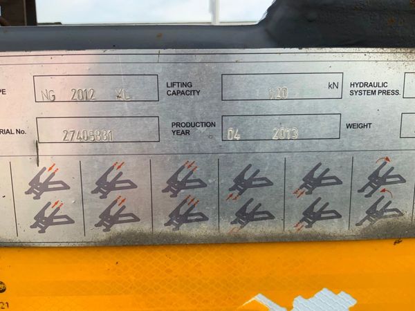 DAF LF55 Hyva Chainlift Gear..........easy Sheet. 366326376