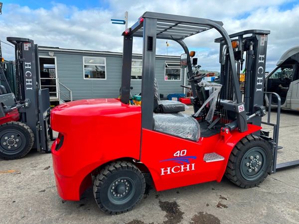 NEW HCHI 4 TON  FORKLIFT with fork positioner 366343924