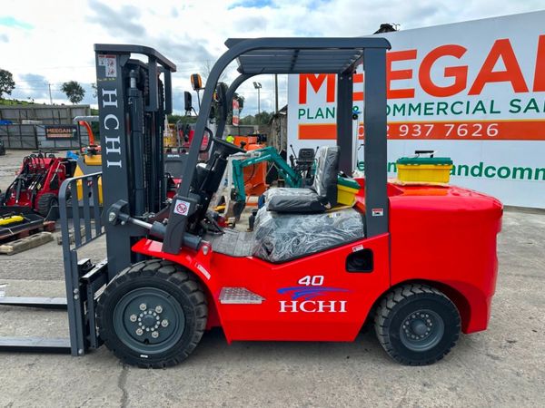 NEW HCHI 4 TON  FORKLIFT with fork positioner 366343923