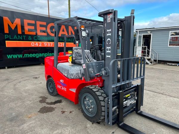 NEW HCHI 4 TON  FORKLIFT with fork positioner 366343938