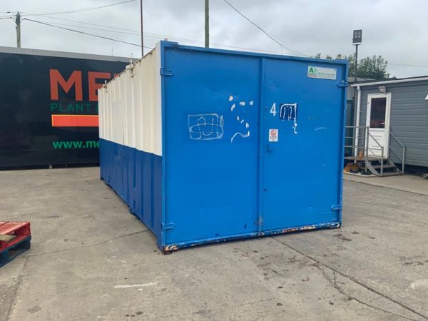 20ft x 9ft SITE STORAGE CONTAINER.......1051t. 366428535