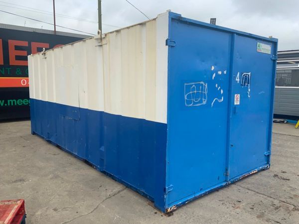 20ft x 9ft SITE STORAGE CONTAINER.......1051t. 366428536