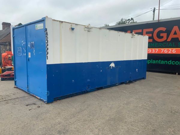 20ft x 9ft SITE STORAGE CONTAINER.......1051t. 366428541
