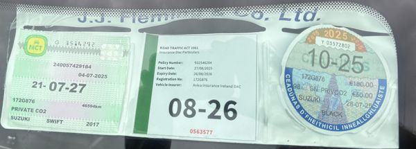 2017 SUZUKI SWIFT LOW KMS 366560869