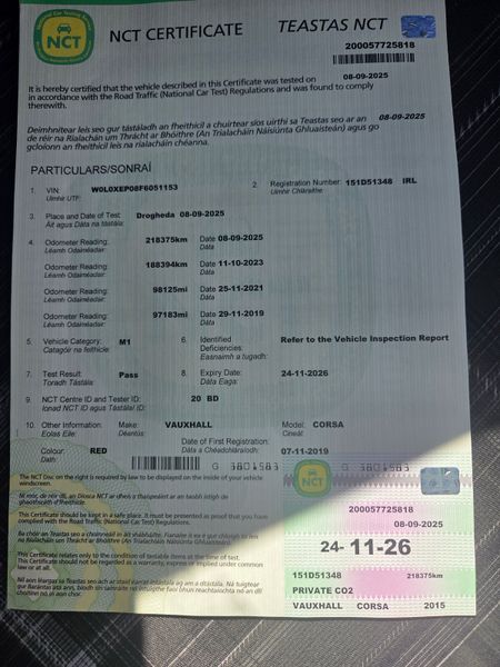 Opel Corsa 1.4 SRi, Hi spec.New nct 366582146