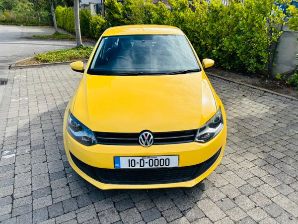 2010 VW POLO 1.2 TSI AUTOMATIC LOW MILES YELLOW 366857577