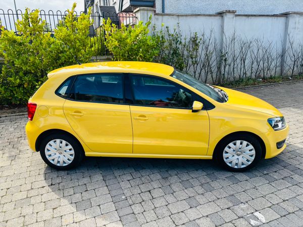 2010 VW POLO 1.2 TSI AUTOMATIC LOW MILES YELLOW 366857580