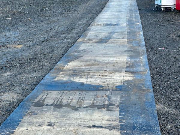 134 foot of 64 inch rubber conveyor matting ....0 367161444