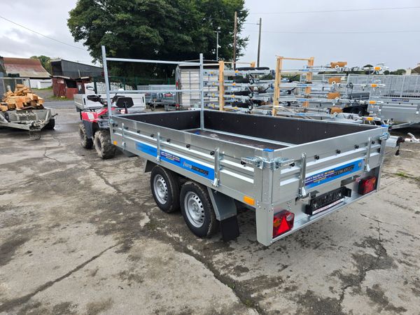 10x5 dropside trailer braked 367246375