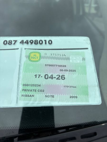 Nissan Note 2009 367374311