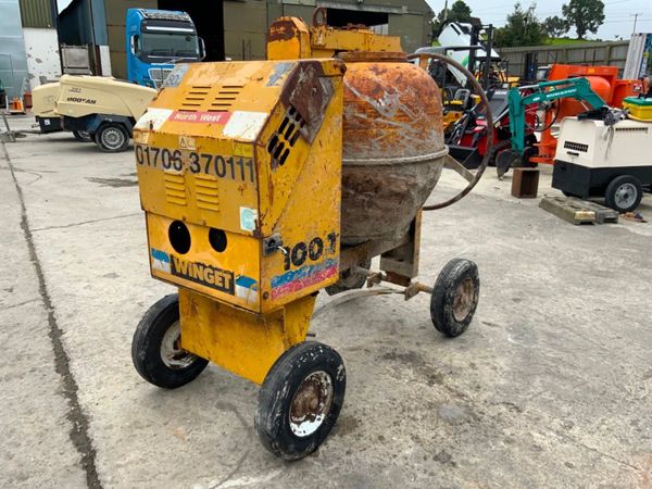 WINGET 100T DIESEL MIXER  YANMAR ENGINE. 367459812
