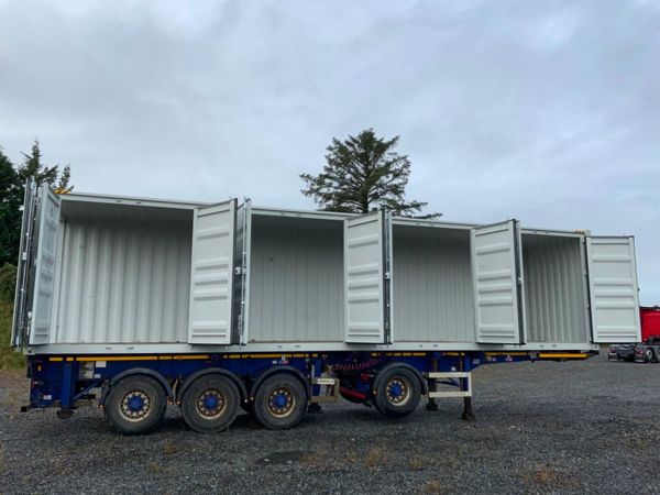 UNUSED FOUR SIDE DOOR SHIPPING CONTAINER....4414. 367526847