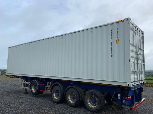 UNUSED FOUR SIDE DOOR SHIPPING CONTAINER....4414. 367526848
