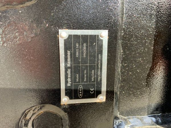 UNUSED KBKC 1400 HAMMER....80mm PINS.....2558. 367615164