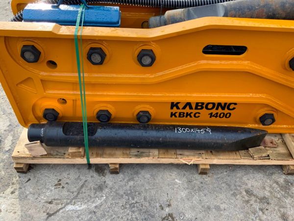 UNUSED KABONC 1400 BREAKER...80mm PINS......2559. 367621363