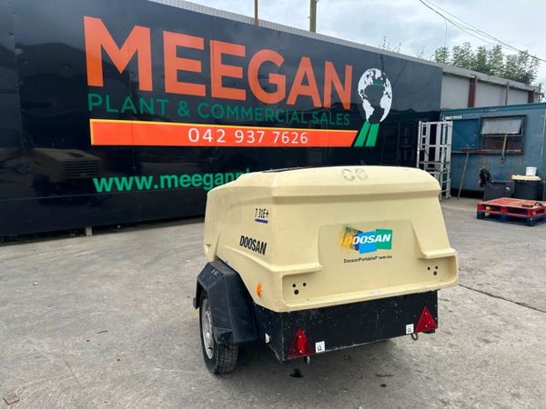 2018 DOOSAN 105 CFM ROAD AIR COMPRESSOR 367752304
