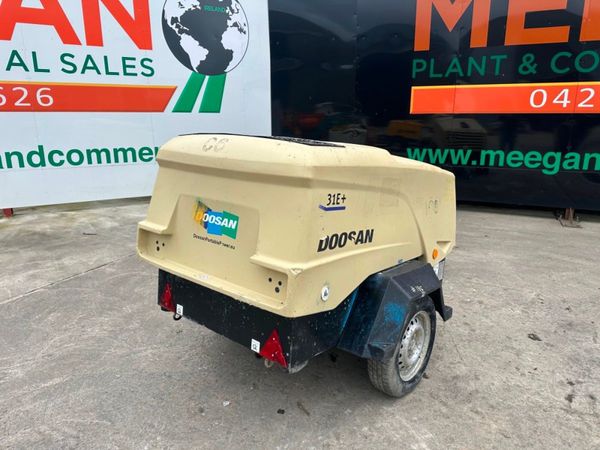 2018 DOOSAN 105 CFM ROAD AIR COMPRESSOR 367752303