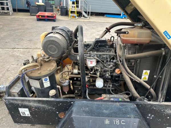2018 DOOSAN 105 CFM ROAD AIR COMPRESSOR 367752312