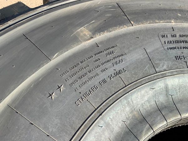 29.5 x 25 ROCKBUSTER SHOVEL  / DUMPER TYRES. 367834472