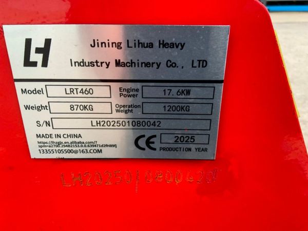 UNUSED LIHUA 460 SKID STEER LOADER......1482. 367936887
