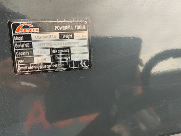 UNUSED MINI SKID STEER ROAD BRUSH ...4218 367933373