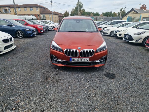 BMW 218D Gran Tourer 7 seater in Sunset Orange 368306492