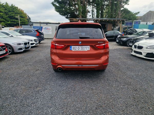BMW 218D Gran Tourer 7 seater in Sunset Orange 368306515