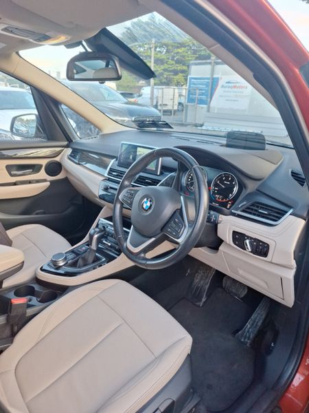 BMW 218D Gran Tourer 7 seater in Sunset Orange 368306829
