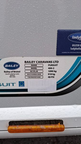 Bailey Pursuit Caravan 368353808