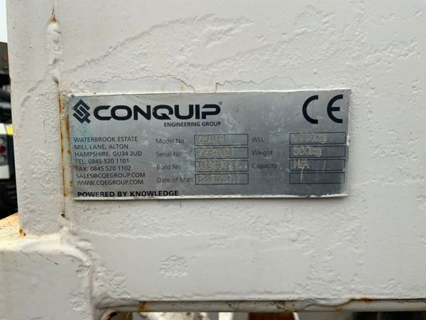 CONQUIP CONCRETE SKIP & WASHOUT STAND....026 368383567
