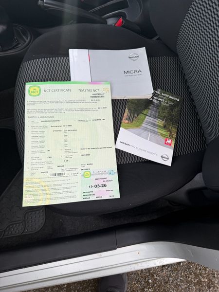 Stunning Micra 1.2 Petrol New: NCT. Tyres. Service 368558572