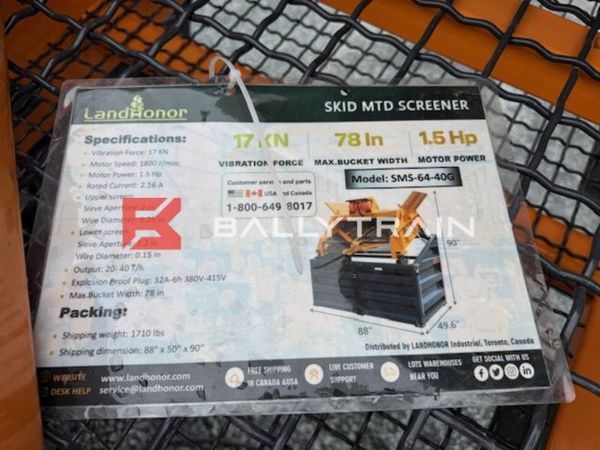 Landhonor SMS-64-40G MTD Screener 368552320
