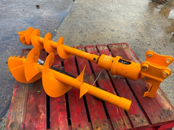 8" / 12" HYDRAULIC AUGER DRIVE..1.5 MINI DIGGER.. 368667724