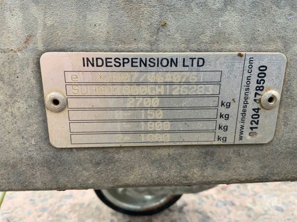 2016 INDESPENSION 10 x 6 PLANT TRAILER........44w. 368825109