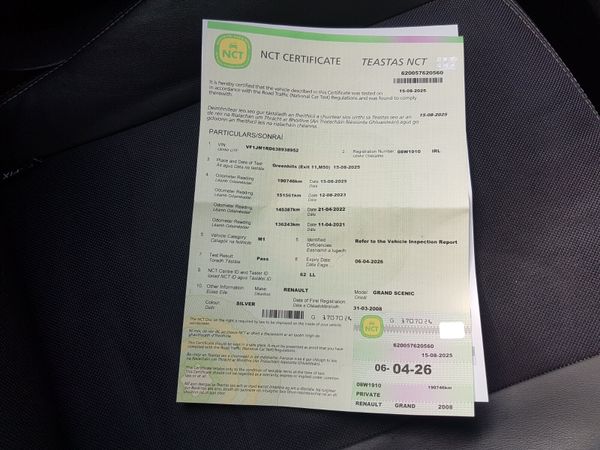 08 SCENIC 7 SEATS.. NCT TODAY 368920189