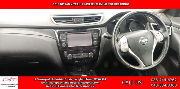 2016 NISSAN X-TRAIL 1.6 DIESEL FOR BREAKING 369227151
