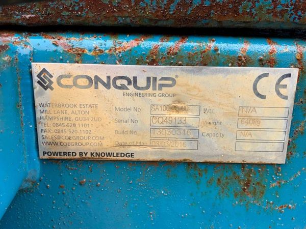 2016 CONQUIP ROAD SWEEPER COLLECTOR....4156. 369276832
