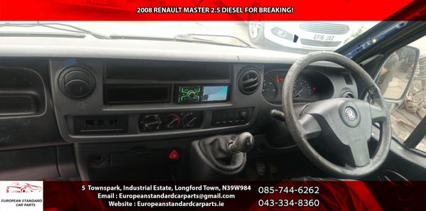 2008 RENAULT MASTER 2.5 DIESEL FOR BREAKING! 369318393