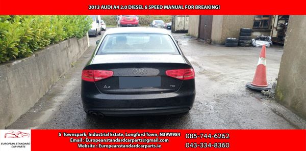 2013 AUDI A4 2.0 TDI FOR BREAKING! 369321755